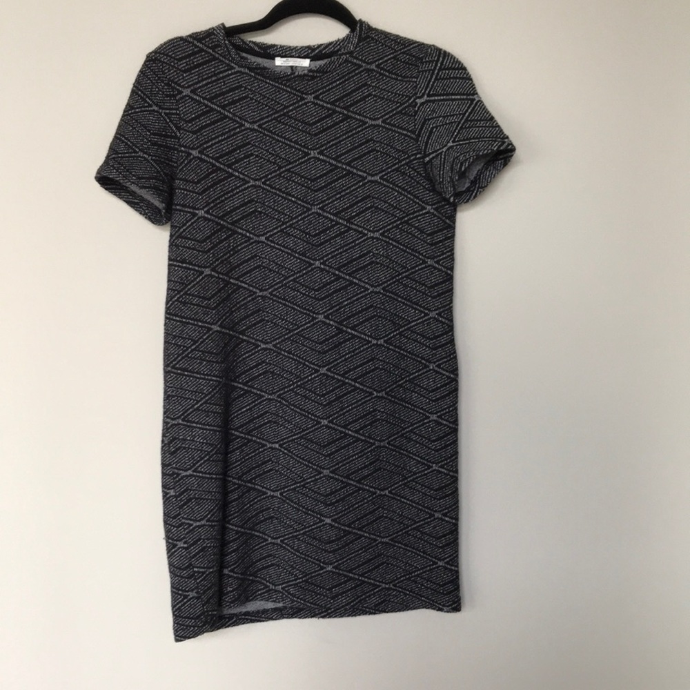 Zara jacquard mini dress